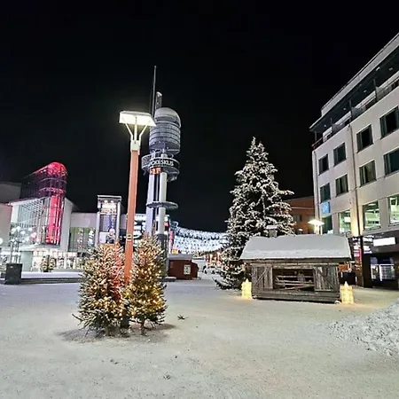 Charming 1Br Suite With Sauna Fast Wi-Fi Downtown Rovaniemi Exterior photo